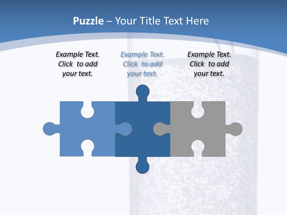 Mineral Freshness Healthy PowerPoint Template