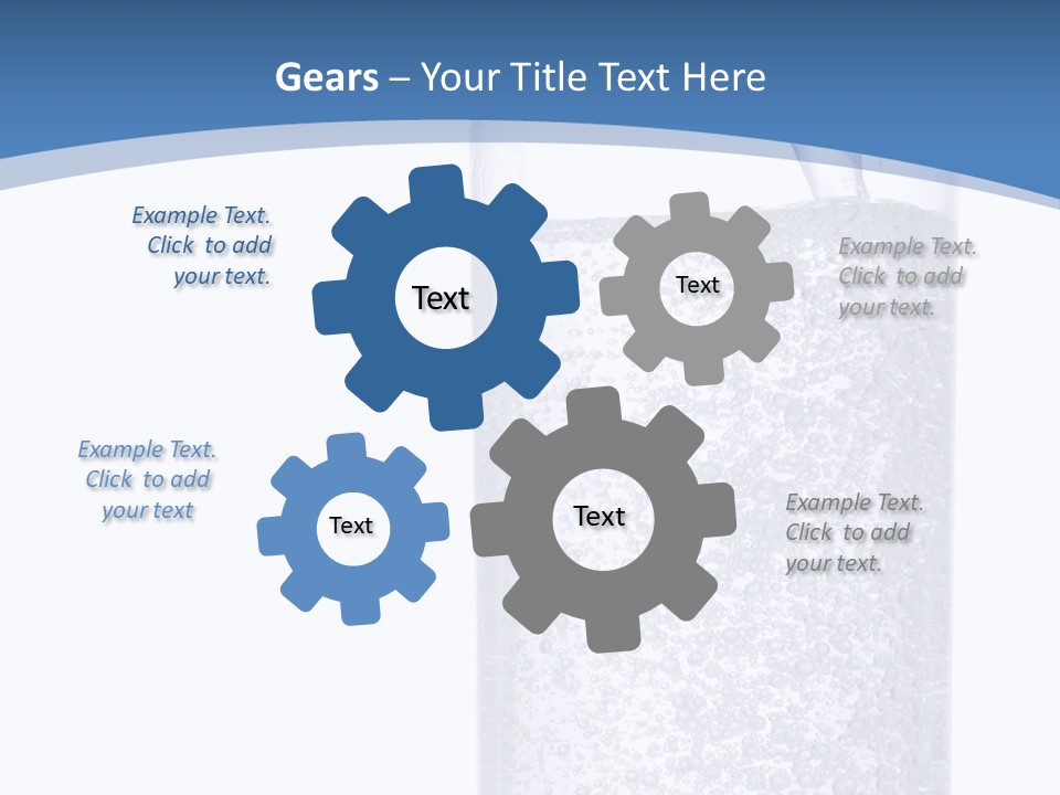 Mineral Freshness Healthy PowerPoint Template