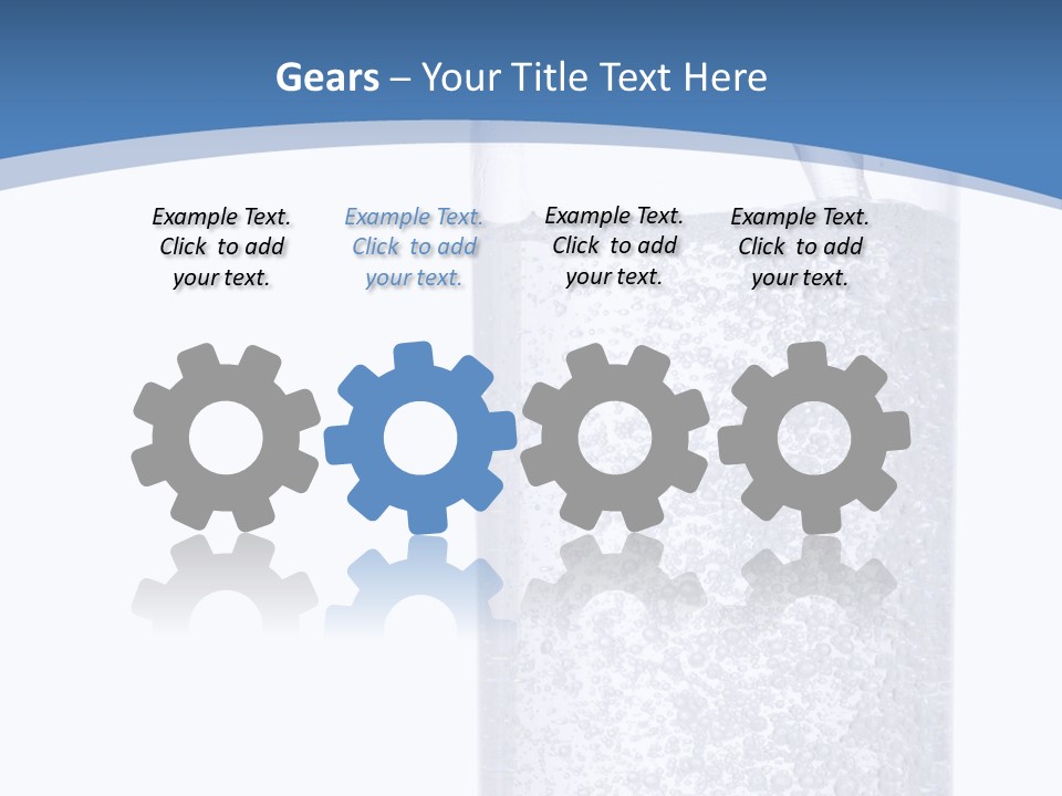 Mineral Freshness Healthy PowerPoint Template