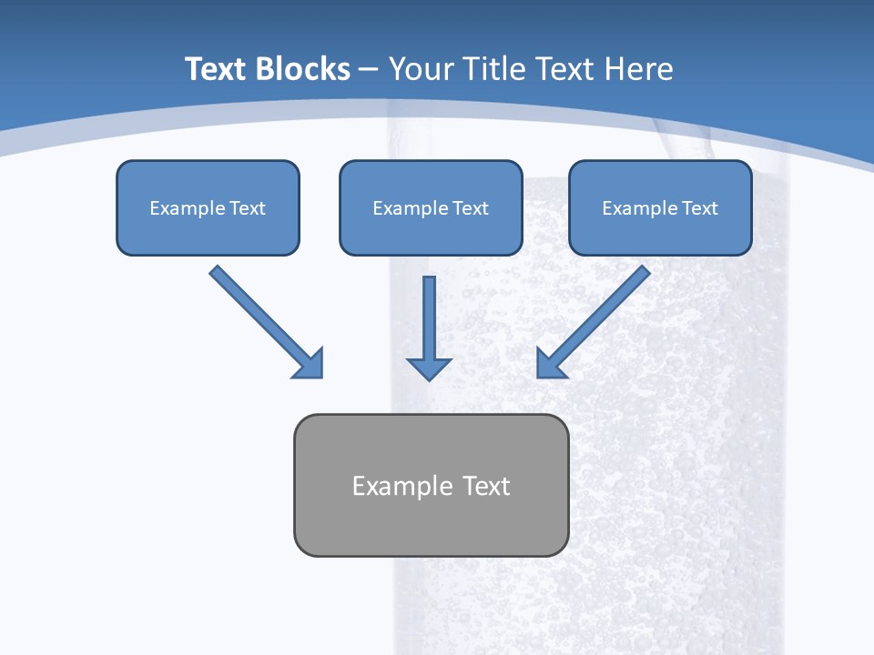 Mineral Freshness Healthy PowerPoint Template