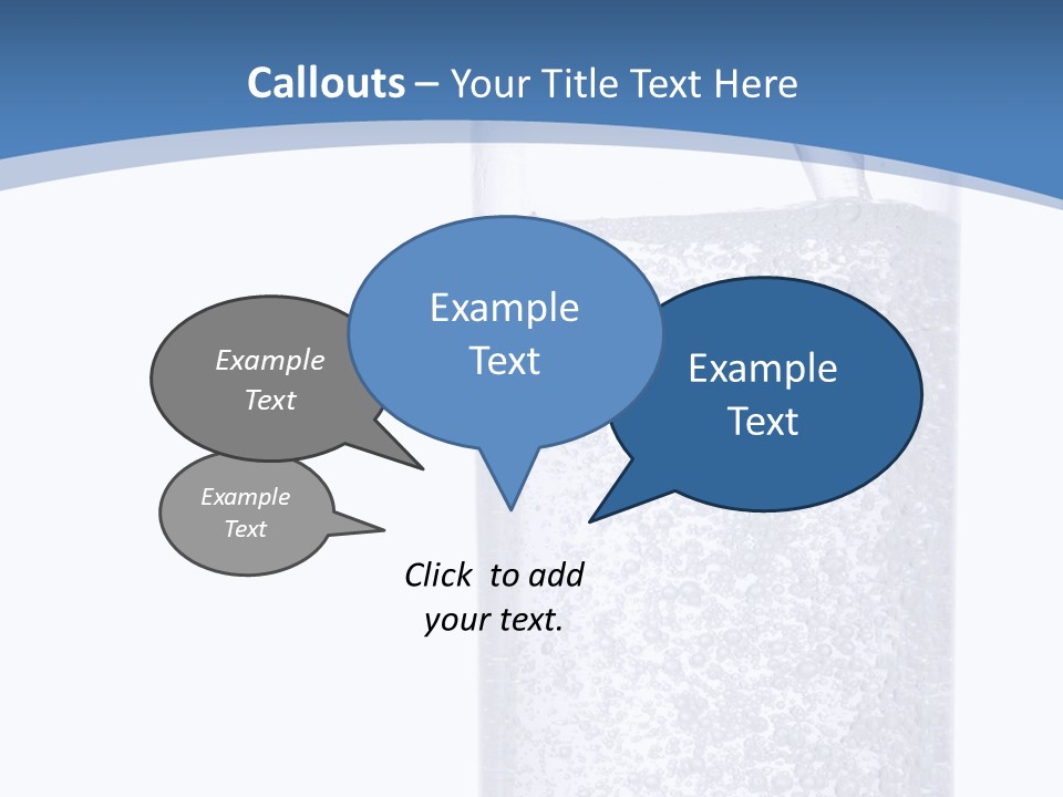 Mineral Freshness Healthy PowerPoint Template
