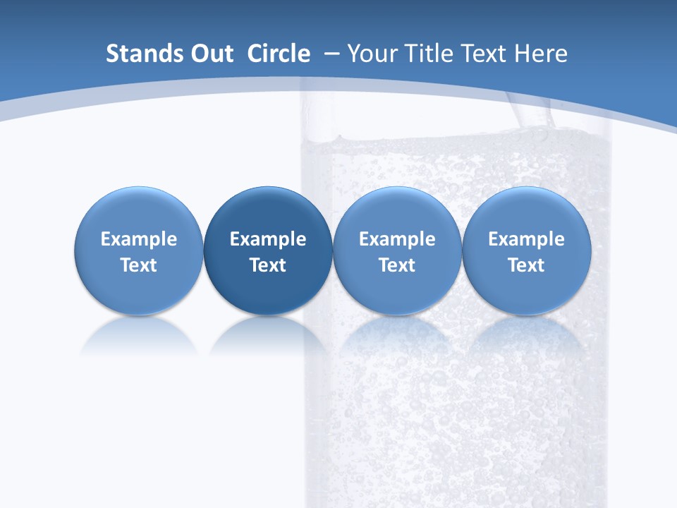 Mineral Freshness Healthy PowerPoint Template