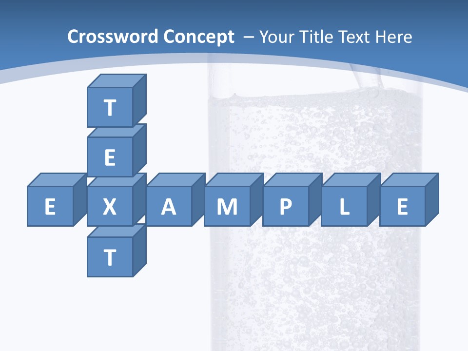 Mineral Freshness Healthy PowerPoint Template