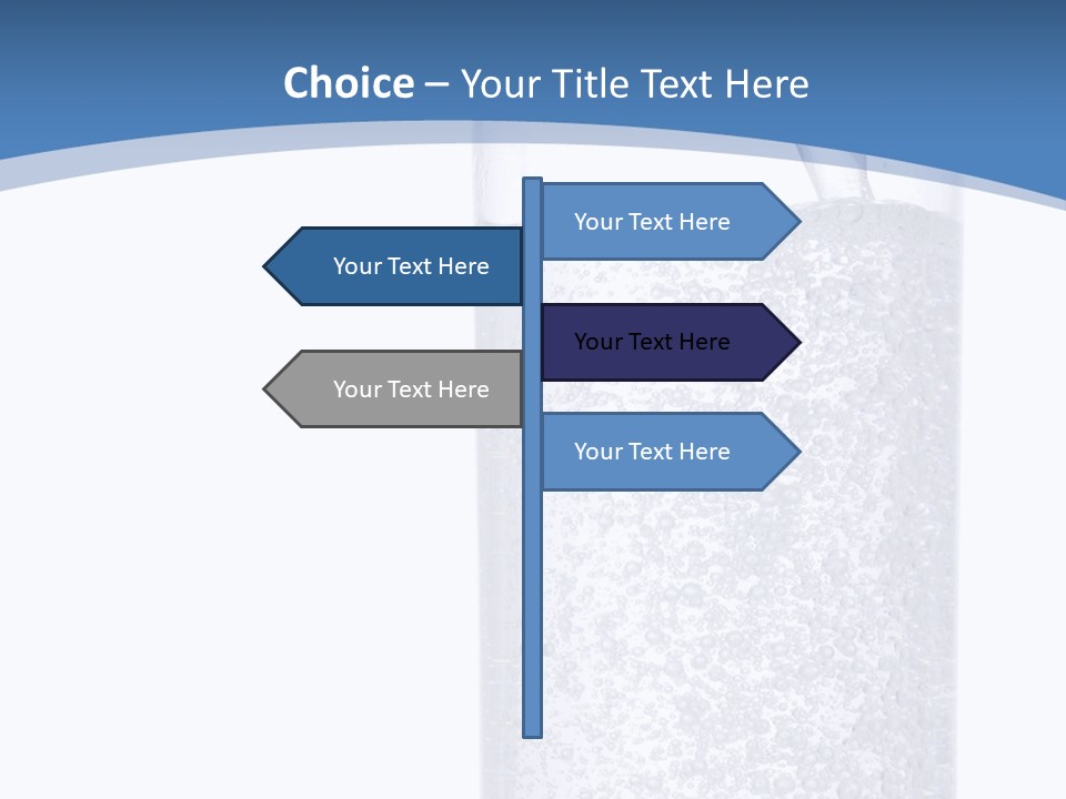 Mineral Freshness Healthy PowerPoint Template