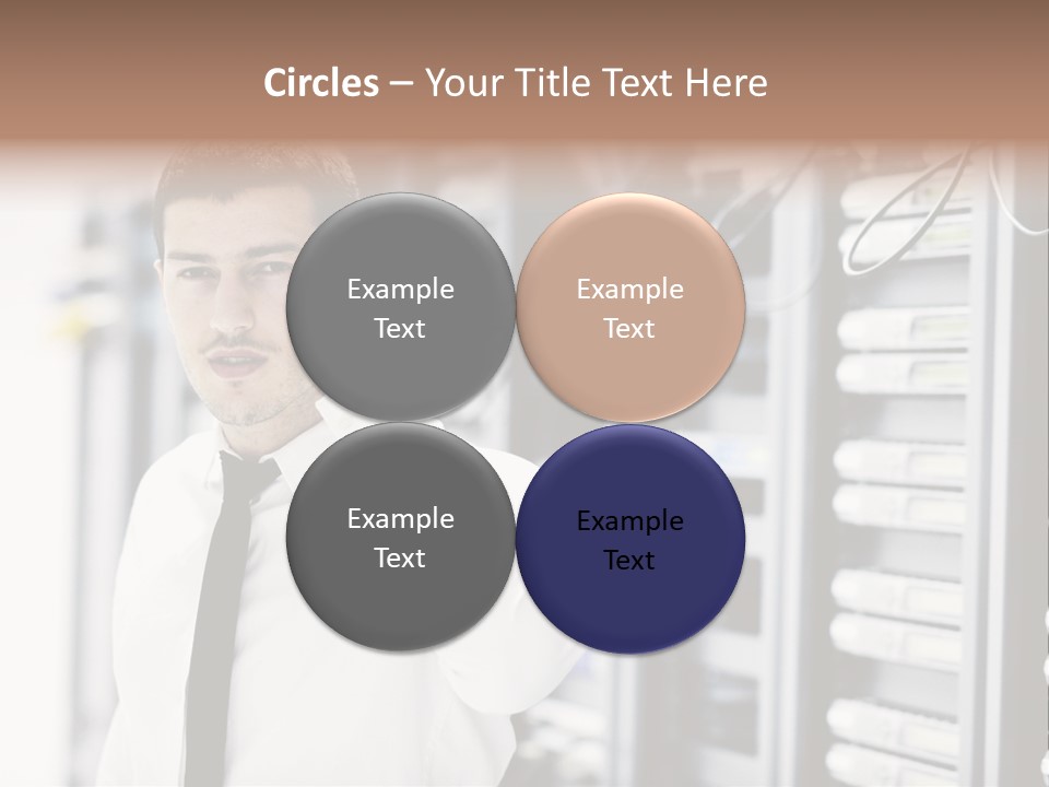 System Technology Routers PowerPoint Template