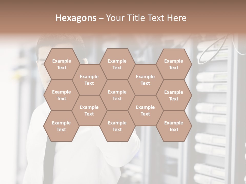 System Technology Routers PowerPoint Template