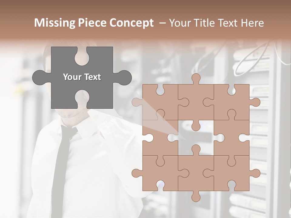System Technology Routers PowerPoint Template