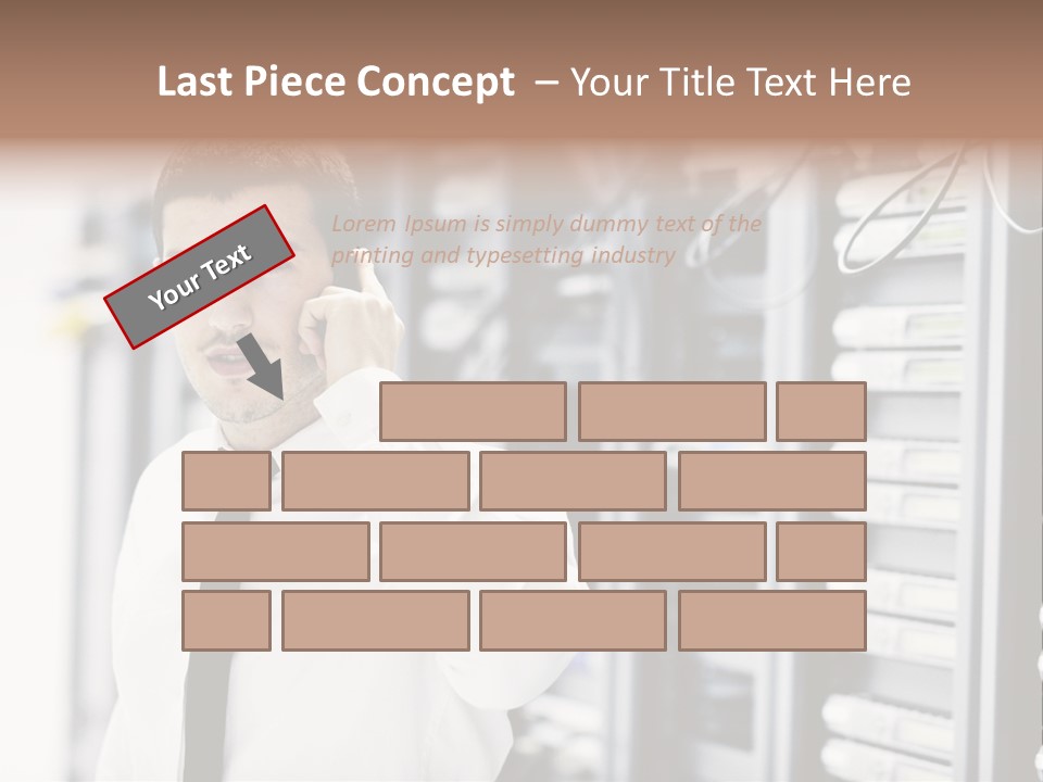 System Technology Routers PowerPoint Template