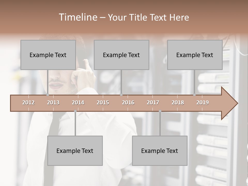 System Technology Routers PowerPoint Template
