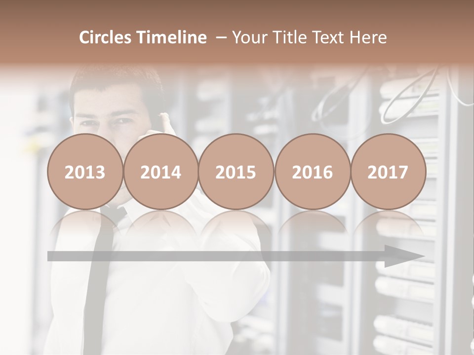 System Technology Routers PowerPoint Template