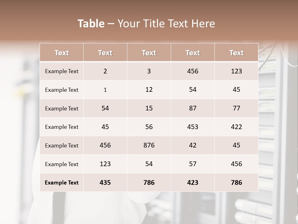 System Technology Routers PowerPoint Template