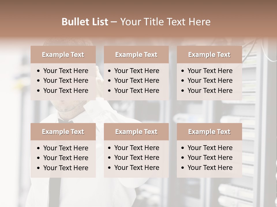 System Technology Routers PowerPoint Template
