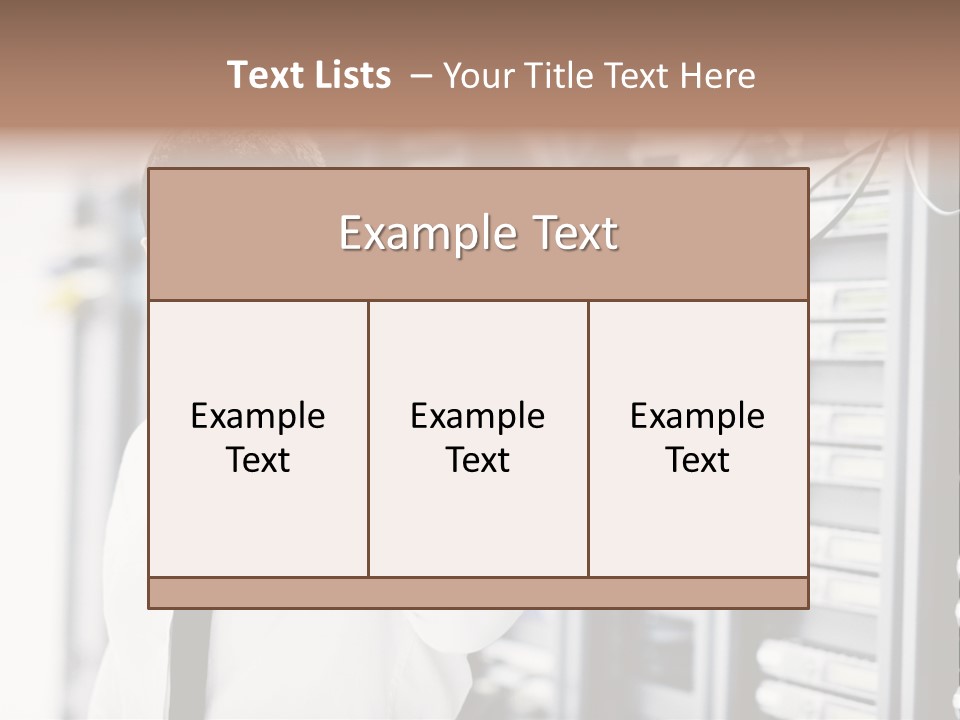 System Technology Routers PowerPoint Template