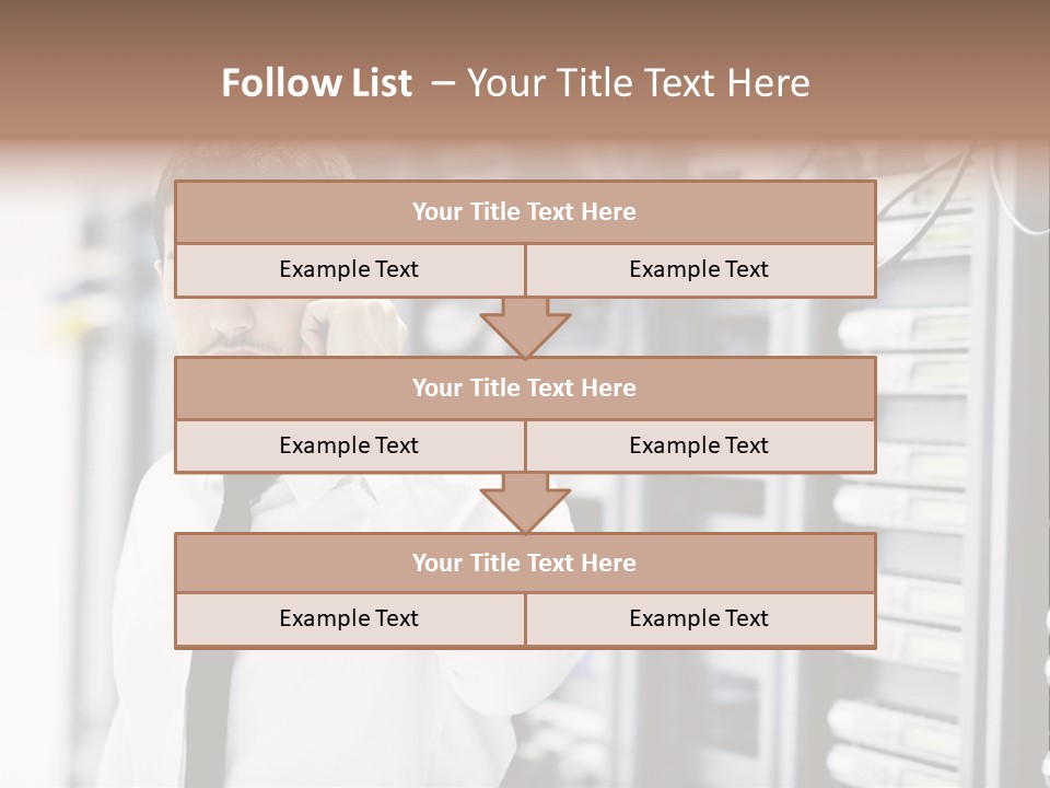 System Technology Routers PowerPoint Template
