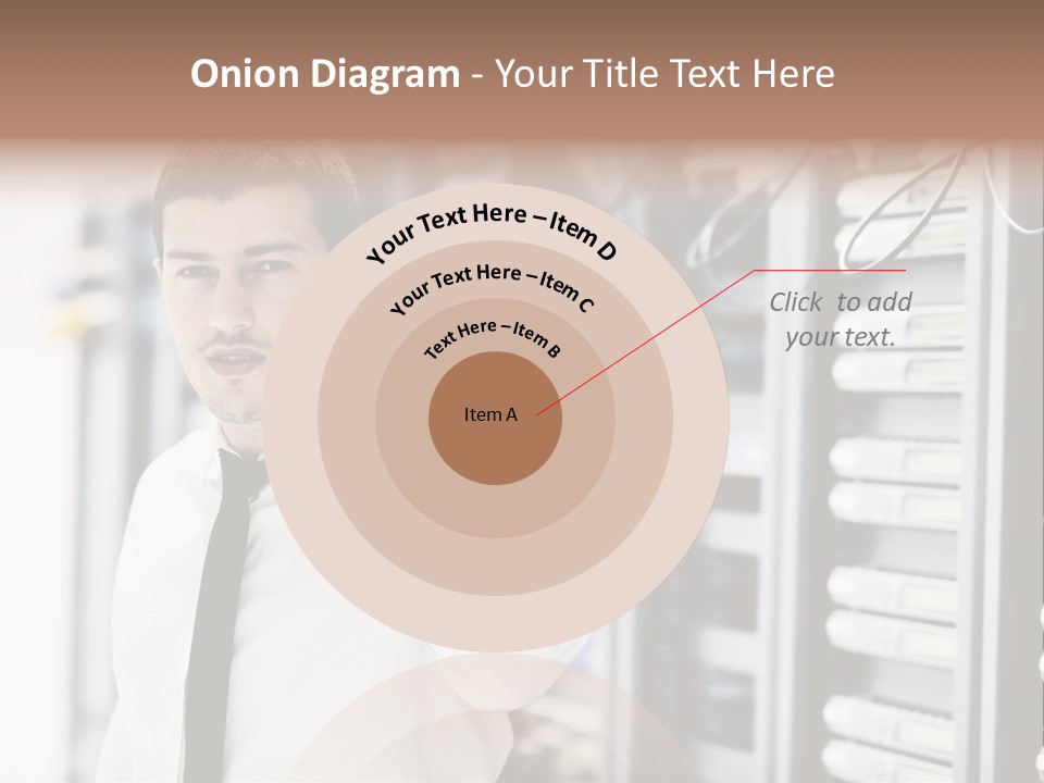 System Technology Routers PowerPoint Template
