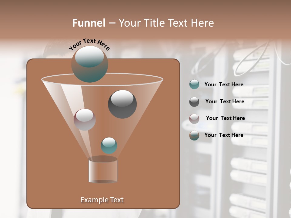 System Technology Routers PowerPoint Template