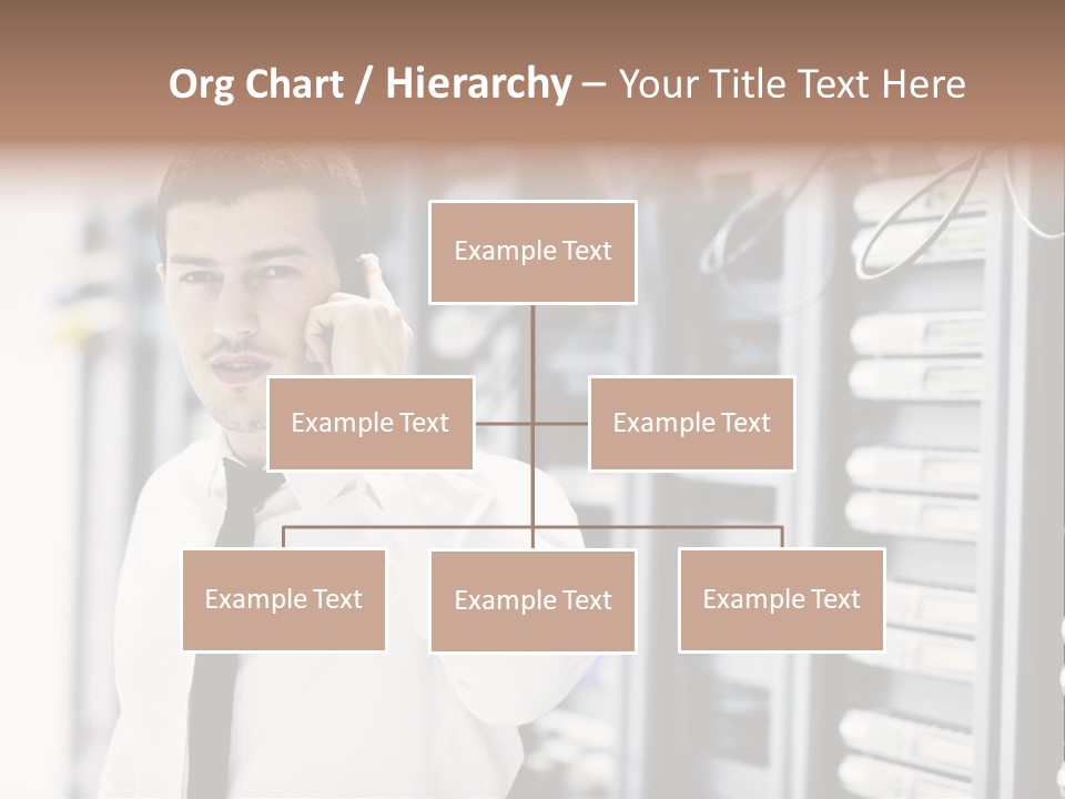 System Technology Routers PowerPoint Template