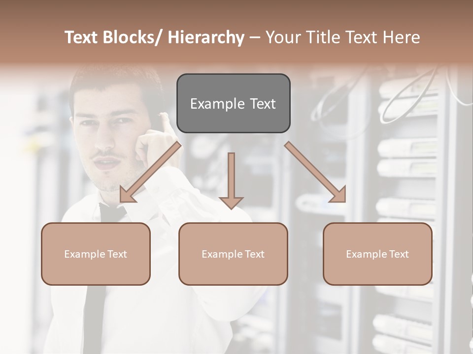 System Technology Routers PowerPoint Template