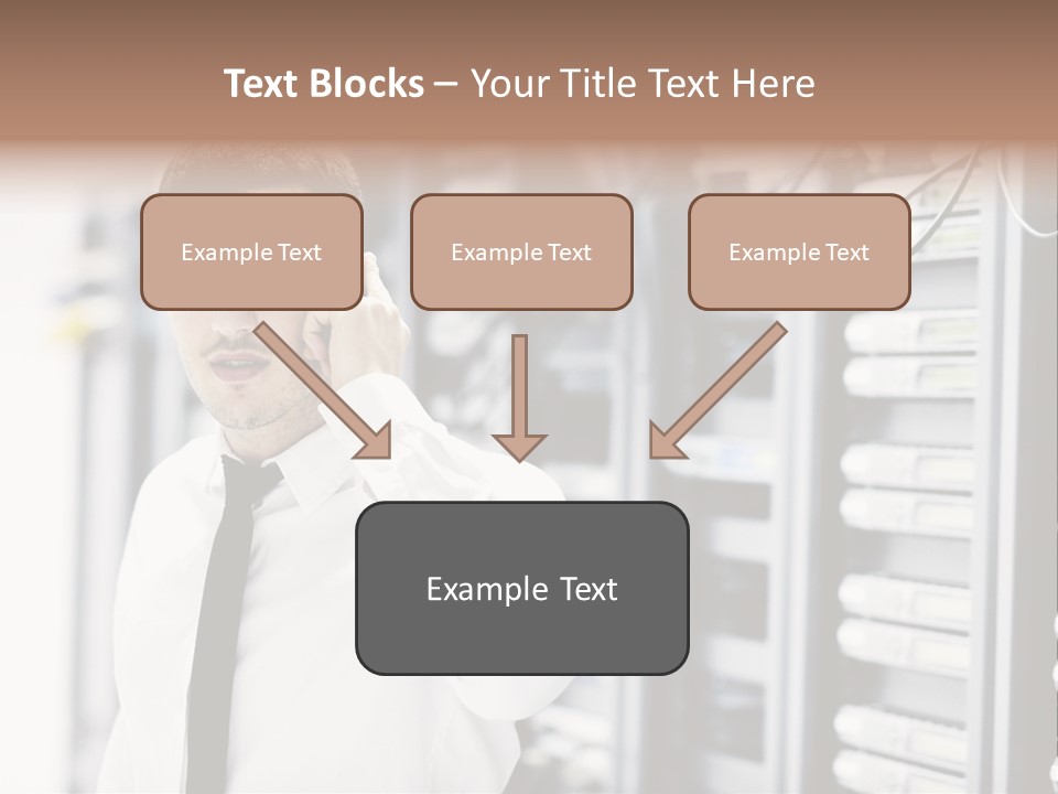 System Technology Routers PowerPoint Template