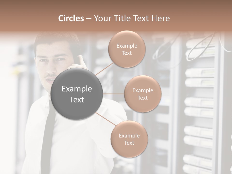 System Technology Routers PowerPoint Template