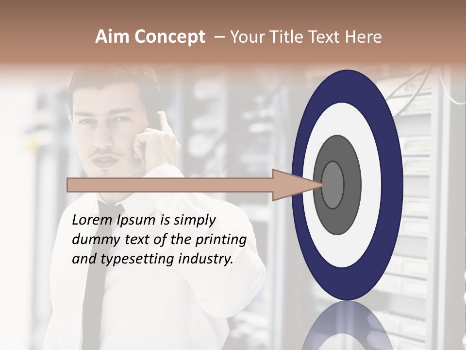 System Technology Routers PowerPoint Template