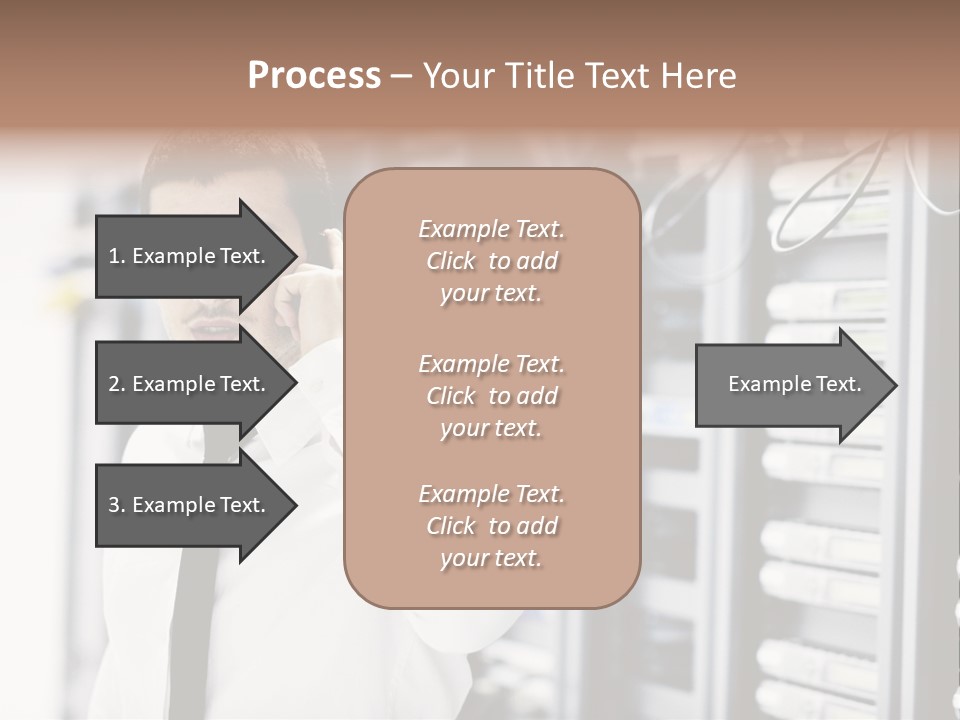 System Technology Routers PowerPoint Template