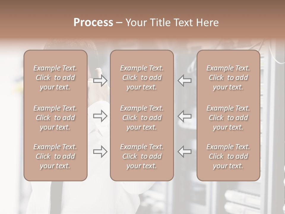 System Technology Routers PowerPoint Template