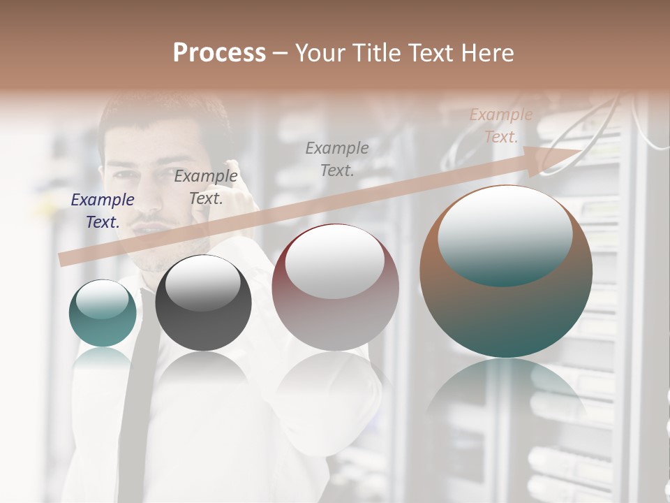 System Technology Routers PowerPoint Template
