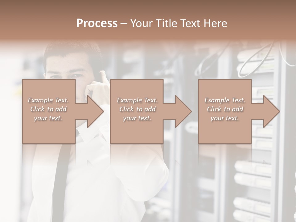 System Technology Routers PowerPoint Template