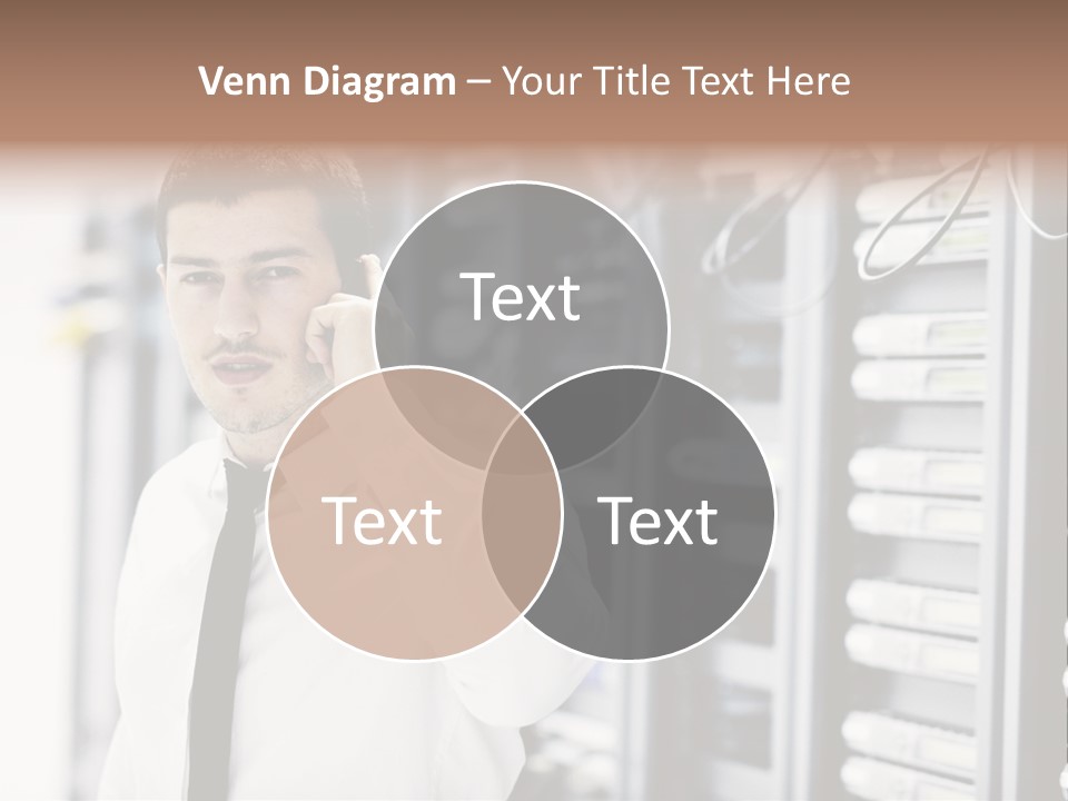 System Technology Routers PowerPoint Template
