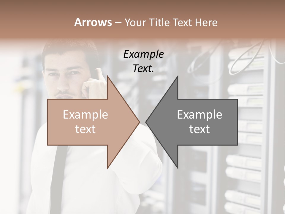 System Technology Routers PowerPoint Template