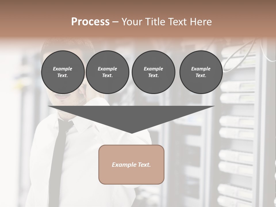 System Technology Routers PowerPoint Template
