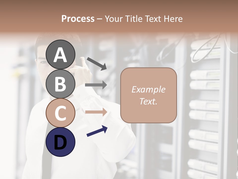System Technology Routers PowerPoint Template