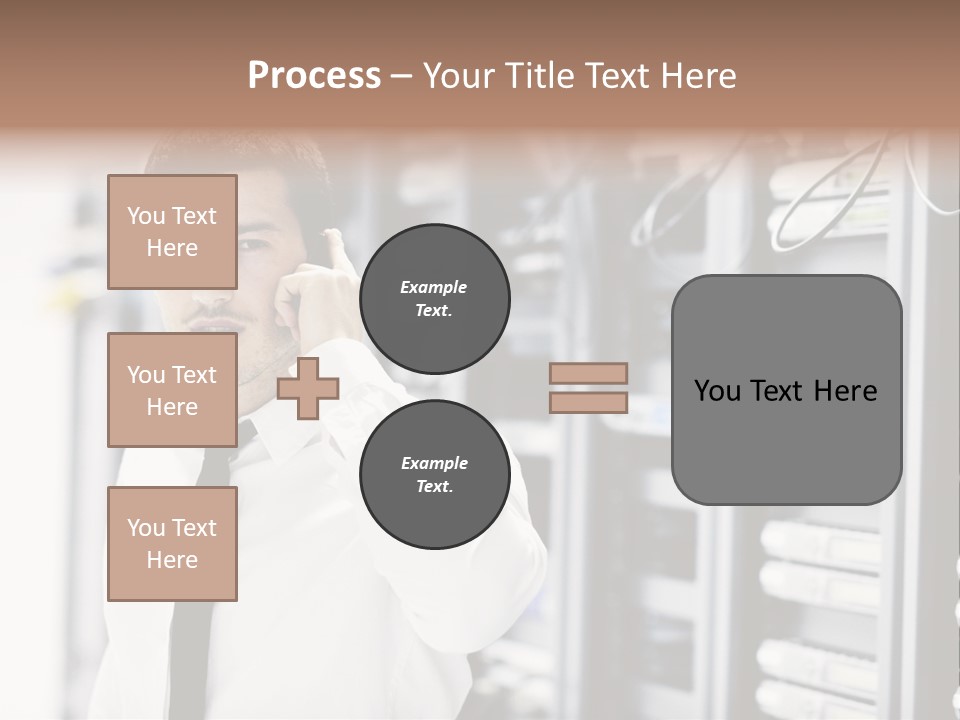 System Technology Routers PowerPoint Template