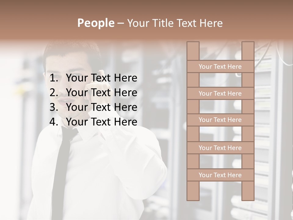 System Technology Routers PowerPoint Template