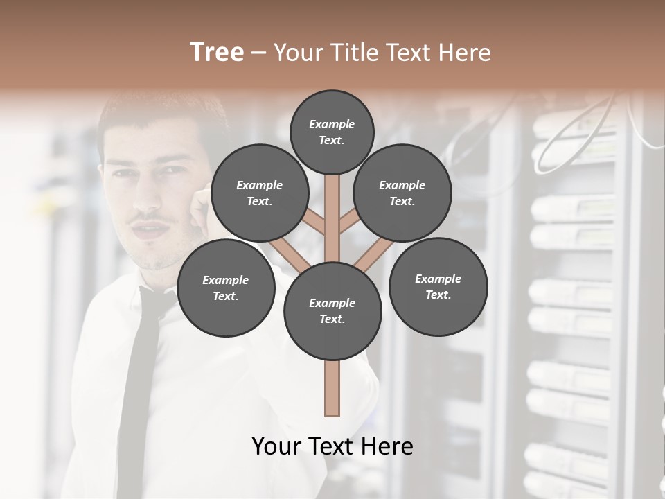 System Technology Routers PowerPoint Template
