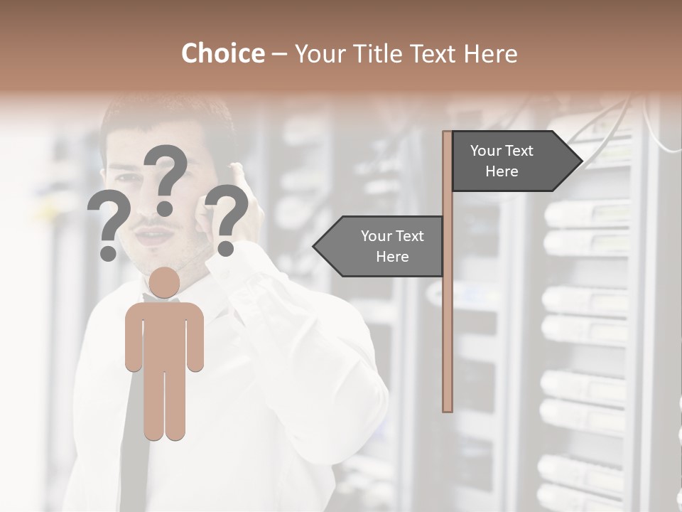 System Technology Routers PowerPoint Template