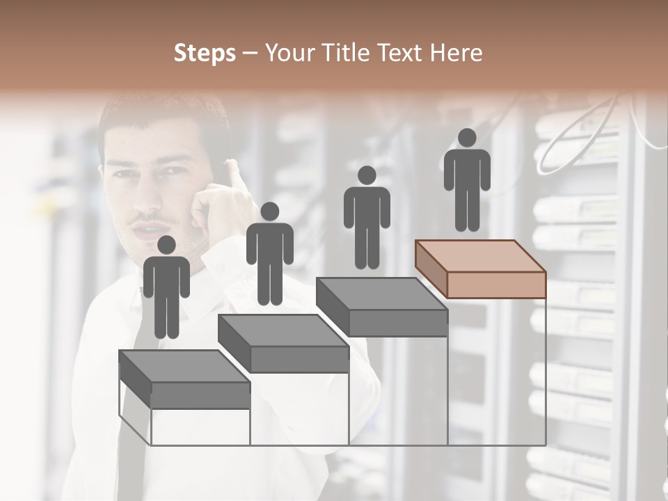 System Technology Routers PowerPoint Template