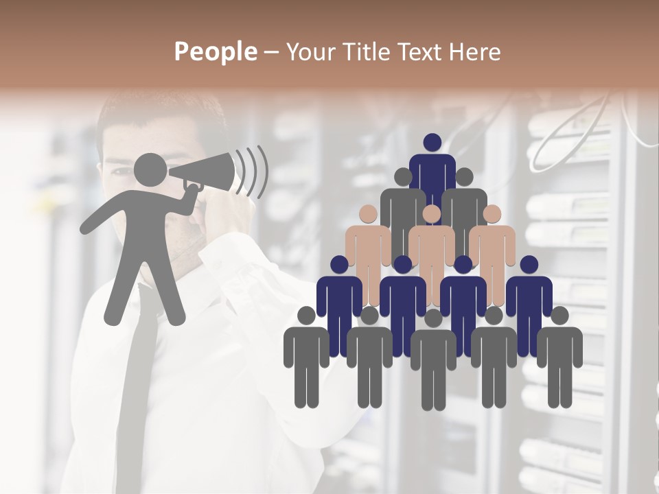 System Technology Routers PowerPoint Template