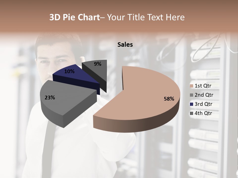 System Technology Routers PowerPoint Template