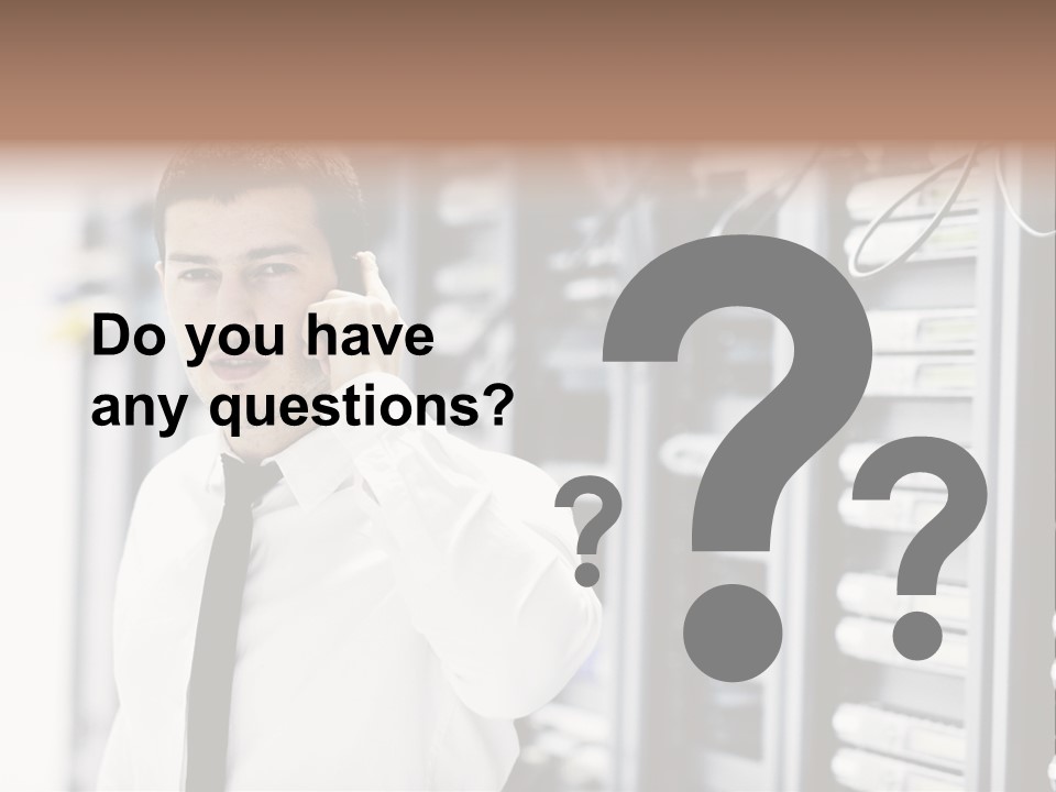 System Technology Routers PowerPoint Template