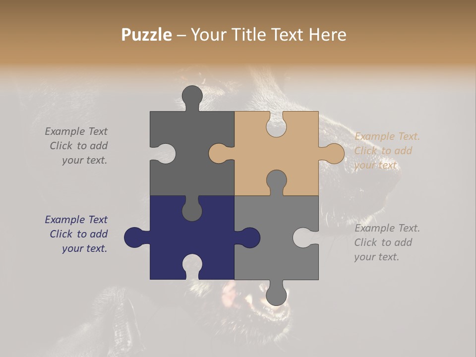 Funny Canine Shiny PowerPoint Template