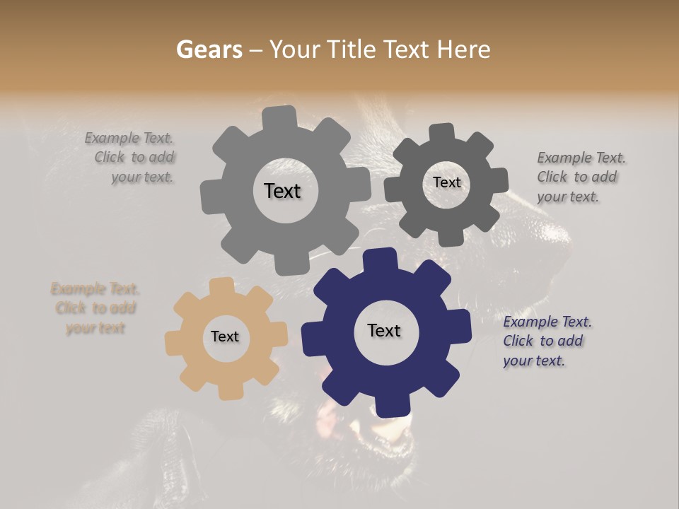 Funny Canine Shiny PowerPoint Template