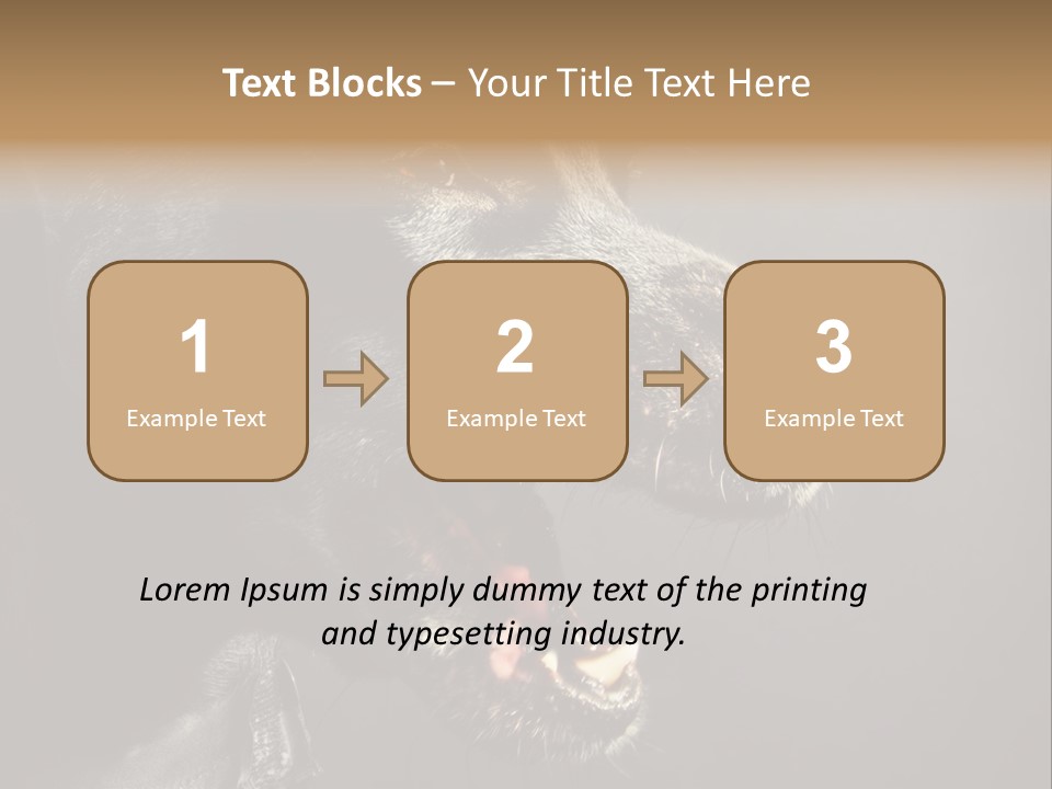 Funny Canine Shiny PowerPoint Template