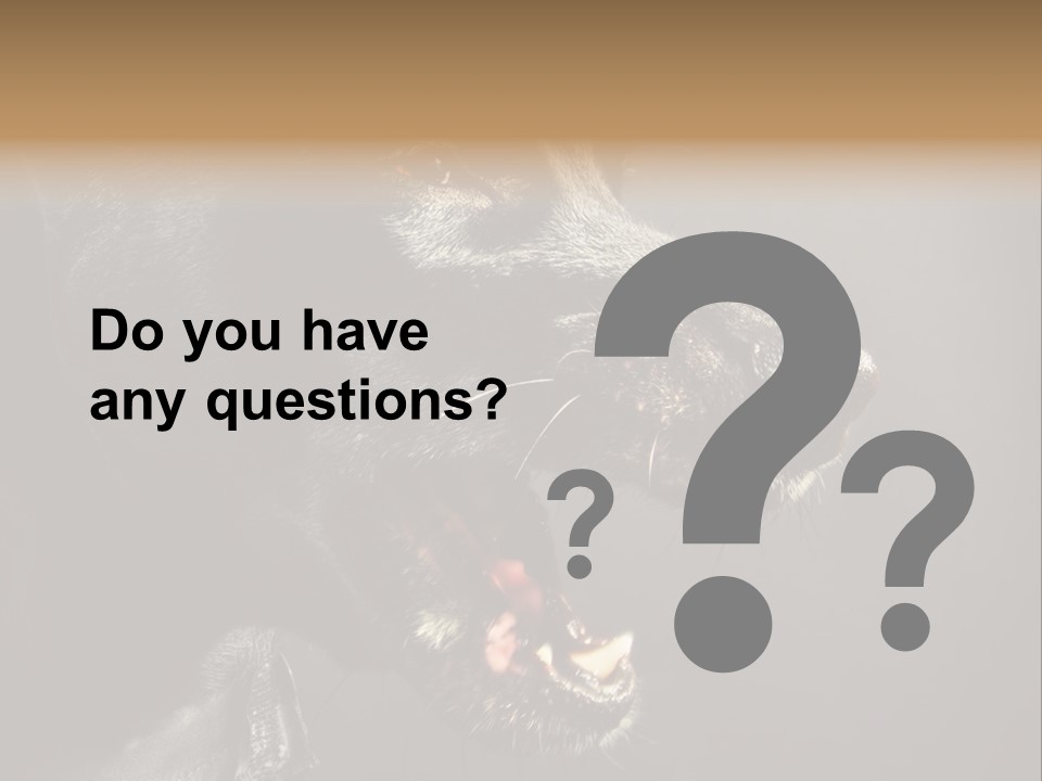 Funny Canine Shiny PowerPoint Template