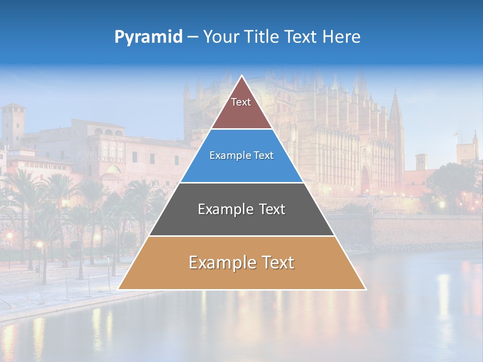 Historic Island Reflection PowerPoint Template