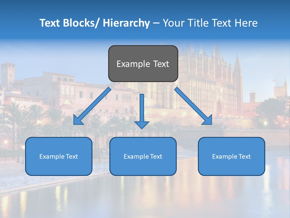 Historic Island Reflection PowerPoint Template