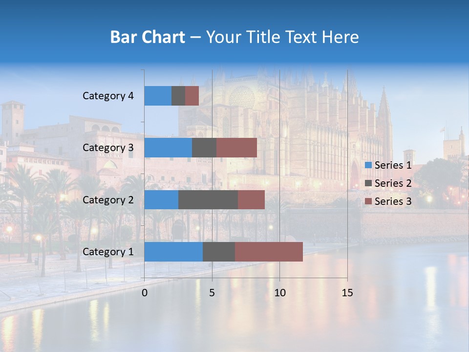 Historic Island Reflection PowerPoint Template