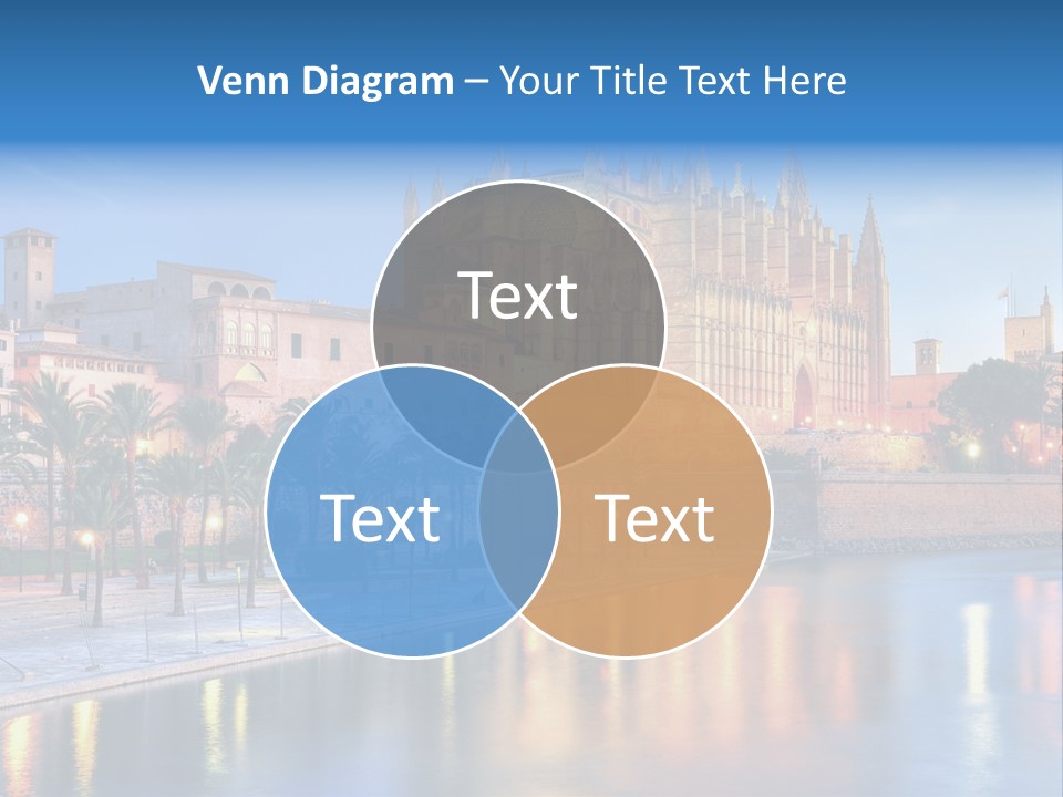 Historic Island Reflection PowerPoint Template