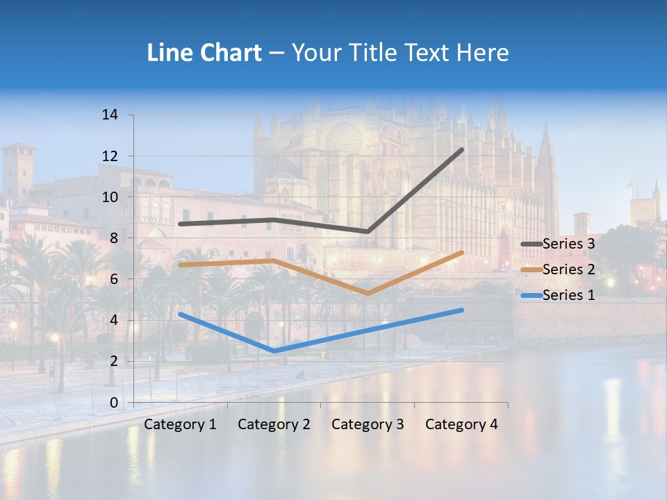 Historic Island Reflection PowerPoint Template